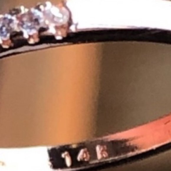 2.5 OVAL 14K SOLID ROSE GOLD ENGAGEMENT RING NWT - Picture 4 of 4